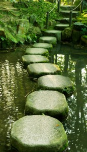 stepping stones